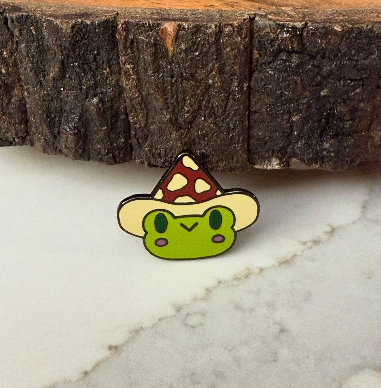 Magnetic Mushroom Wizard Frog