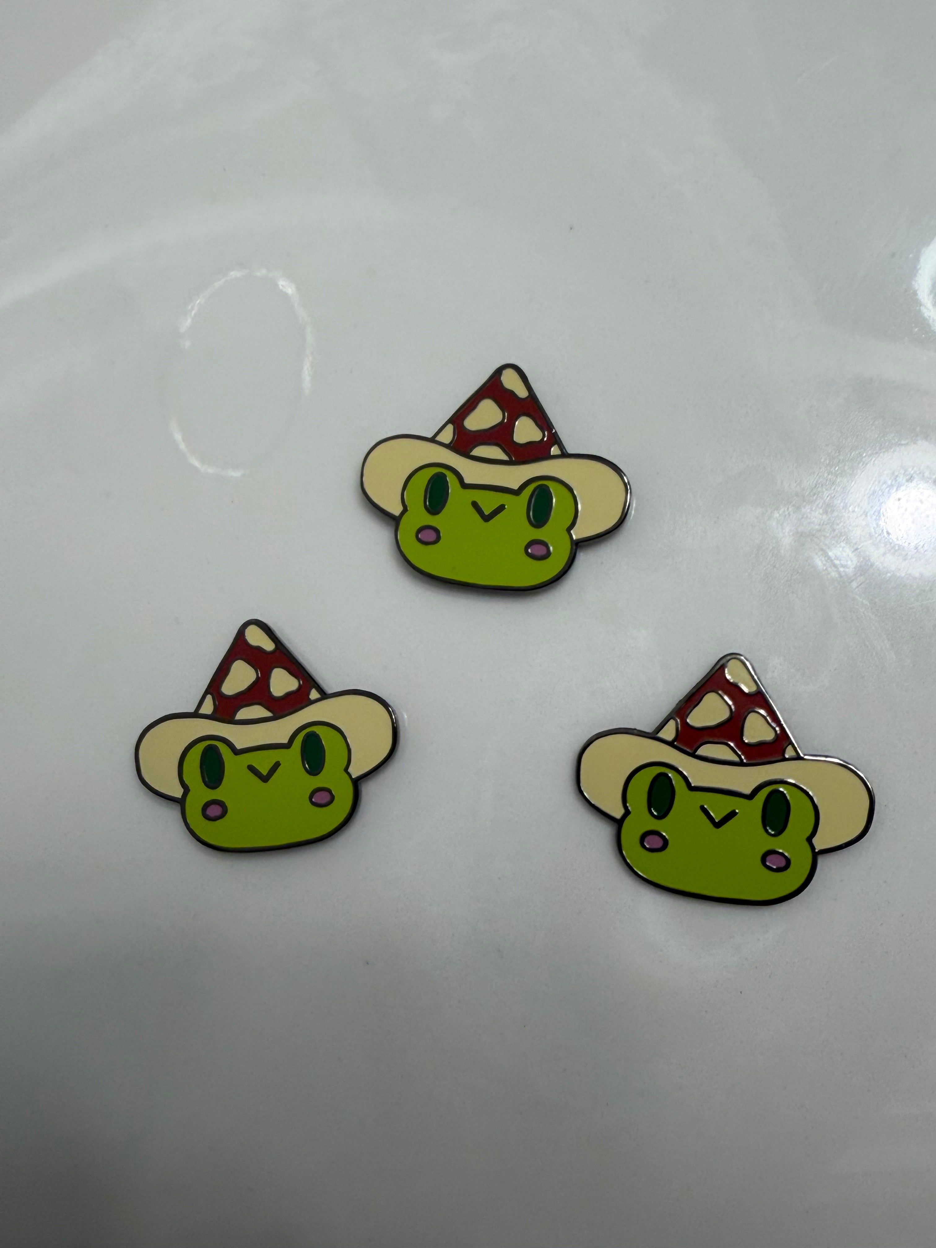 Magnetic Mushroom Wizard Frog